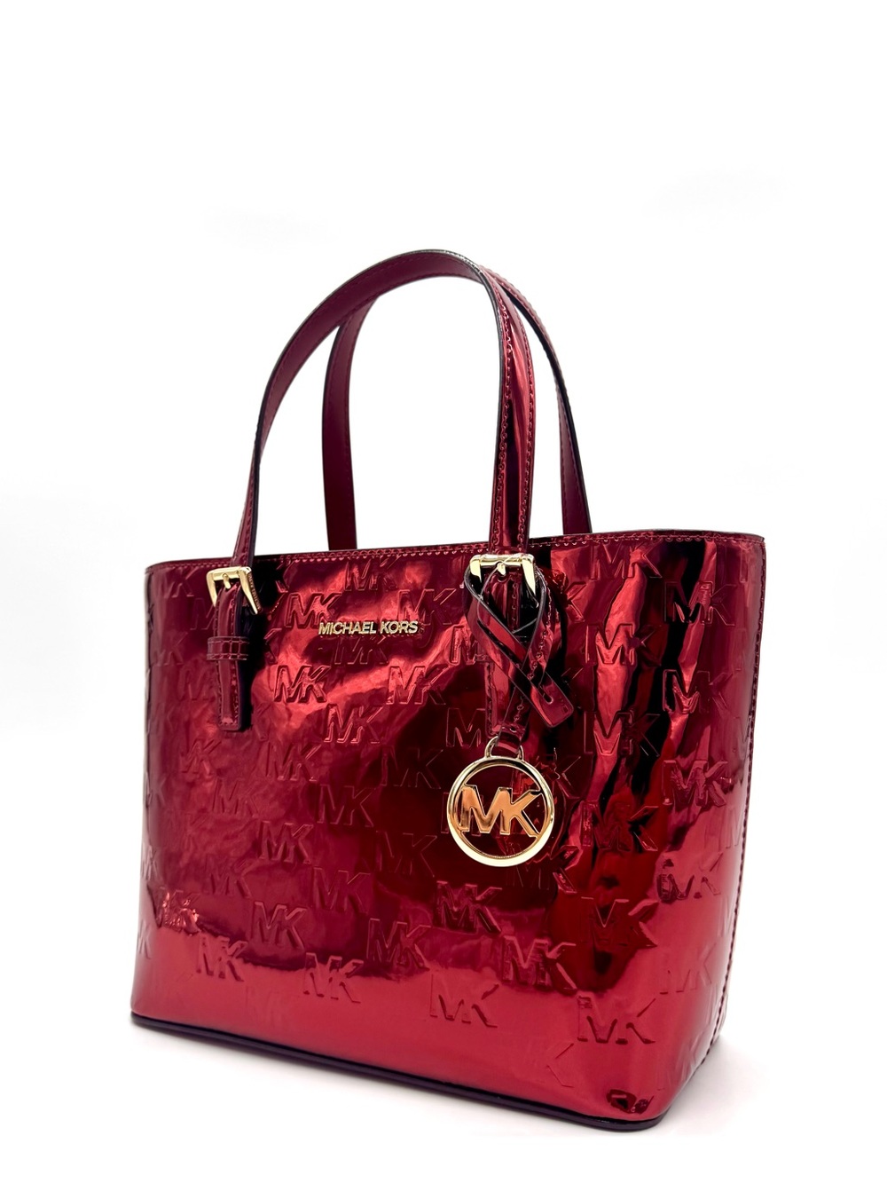 Michael Kors Jet Set Travel XS TZ Tote Bag Cherry